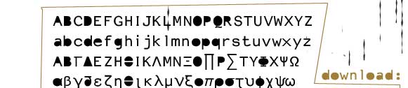 Courier Sans Stencil
